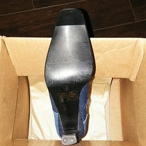 Jolie Victoria Shoes - Denim Boots Jolie Victoria Shoes - Denim Boots